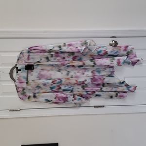 Watercolor Torrid kimono nwt